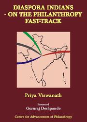 Cover of: Diaspora Indians, on the philanthropy fast-track