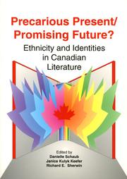 Cover of: Precarious Present / Promising Future?: Ethnicity and Identities in Canadian Literature