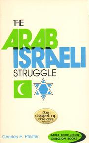 Cover of: The Arab Israeli Struggle by 