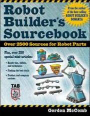 Cover of: Robot Builder's Sourcebook by 