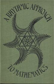 Front cover of A rhythmic approach to mathematics by Edith L. Somervell
