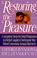 Cover of: Restoring the pleasure