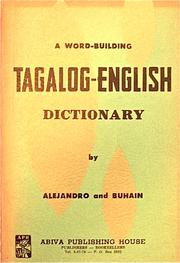 Cover of: Tagalog-English Dictionary by 