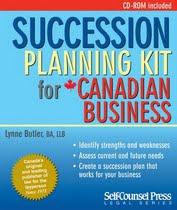 Succession Planning Kit for Canadian Business by Lynne Butler