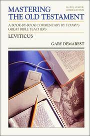Cover of: Leviticus