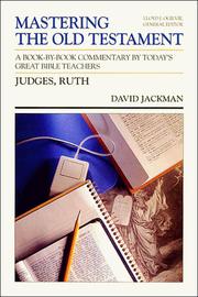Cover of: Judges, Ruth by David Jackman