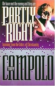 Cover of: Partly Right by Tony Campolo