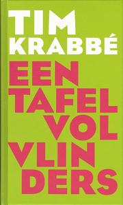 Cover of: Een tafel vol vlinders by Tim Krabbé