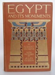 Cover of: Egypt and its monuments