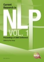 Cover of: Current Research in NLP: vol 1 - Proceedings of 2008 Conference. by 