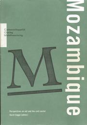 Cover of: Mozambique: Perspectives on Aid and the Civil Sector by 