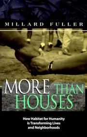 Cover of: More Than Houses by Millard Fuller