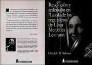 Cover of: Luisa Mercedes Levinson by Osvaldo R. Sabino