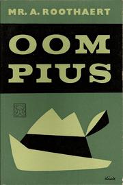 Cover of: Oom Pius