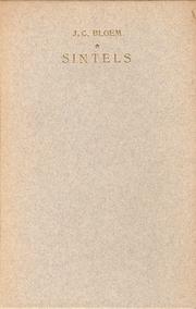 Cover of: Sintels by J.C. Bloem