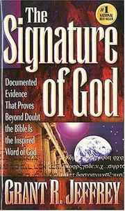 Cover of: The signature of God | Grant R. Jeffrey