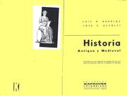 Cover of: Historia Antigua y Medieval by 