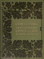 Cover of: Verzamelde opstellen by Lodewijk van Deyssel, Lodewijk van Deyssel