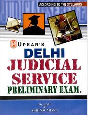 Cover of: Upkar's Delhi Judicial Services Preliminary Exam