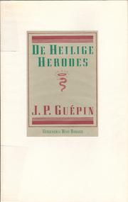 Cover of: De heilige Herodes