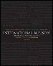 Cover of: International Business: The Challenge of Global Competition with PowerWeb, CD, and CESIM