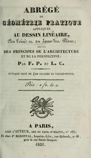 Cover of: Abrégé de géometrie pratique by F. P. B., F. P. B.