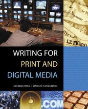 Cover of: Writing for print and digital media