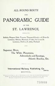 Cover of: All-round route and panoramic guide of the St. Lawrence