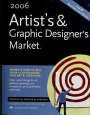 Cover of: 2006 artist's & graphic designer's market: the number one resource for getting your art & design sold