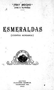 Cover of: Esmeraldas by Fray Mocho