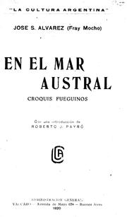 Cover of: En el mar austral: croquis fueguinos