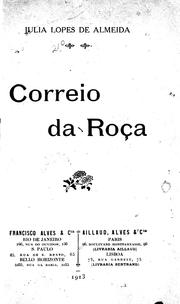 Cover of: Correio da roça by Júlia Lopes de Almeida.