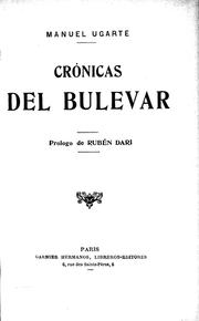 Cover of: Crónicas del bulevar
