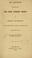 Cover of: An address, delivered before the Union literary society of Miami university, at its thirteenth annual celebration, August 8th, 1838