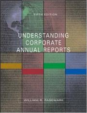 Cover of: Understanding Annual Reports by William Pasewark