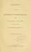 Cover of: Address delivered at the University of Pennsylvania, before the Society of the Alumni, on the occasion of their annual celebration, November 13th, 1851.