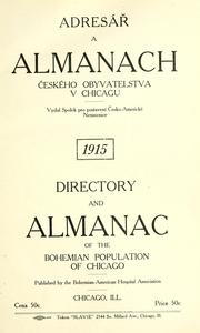 Cover of: Adresár a almanach ceského obyvatelstva v Chicagu = by 