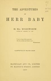 Cover of: The adventures of Herr Baby by Mary Louisa Molesworth