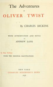 Cover of: The Adventures of Oliver Twist by Charles Dickens