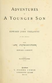 Cover of: Adventures of a younger son. by Edward John Trelawny