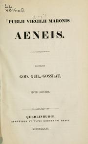 Cover of: Aeneis by Publius Vergilius Maro