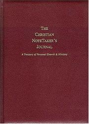 Cover of: Christian Notetakers Journal