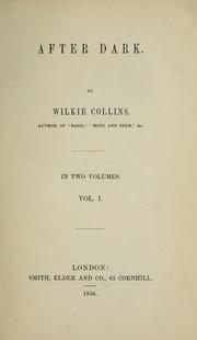 Cover of: After dark by Wilkie Collins