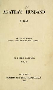 Cover of: Agatha's husband: a novel.