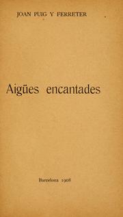 Cover of: Aigües encantades