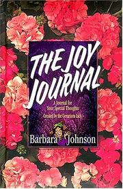 Cover of: The Joy Journal by Barbara Johnson