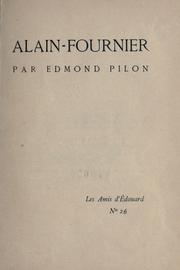 Alain-Fournier by Pilon, Edmond