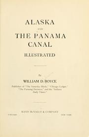 Cover of: Alaska and the Panama canal
