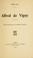 Cover of: Alfred de Vigny