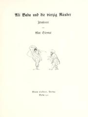 Cover of: Ali Baba und die vierzig räuber by illus. von Max Slevogt.